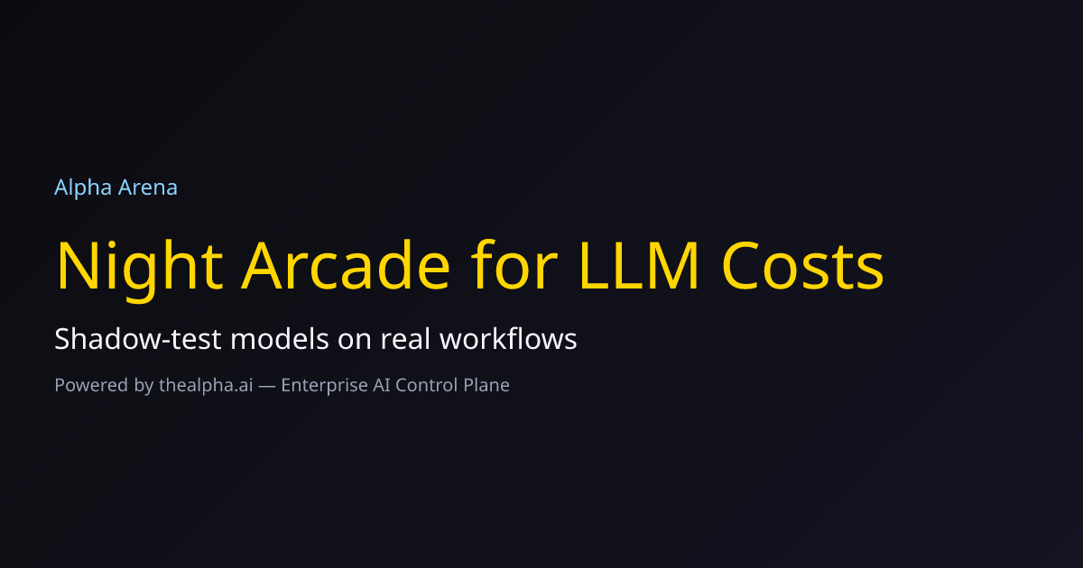 TheAlpha Arena gallery image