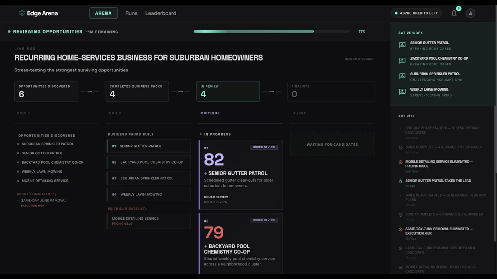 Edge Arena screenshot 1 (video preview)