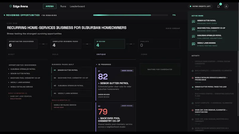 Edge Arena screenshot 1 (video preview)
