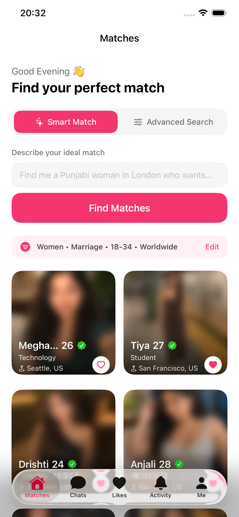NRI Dating screenshot 2