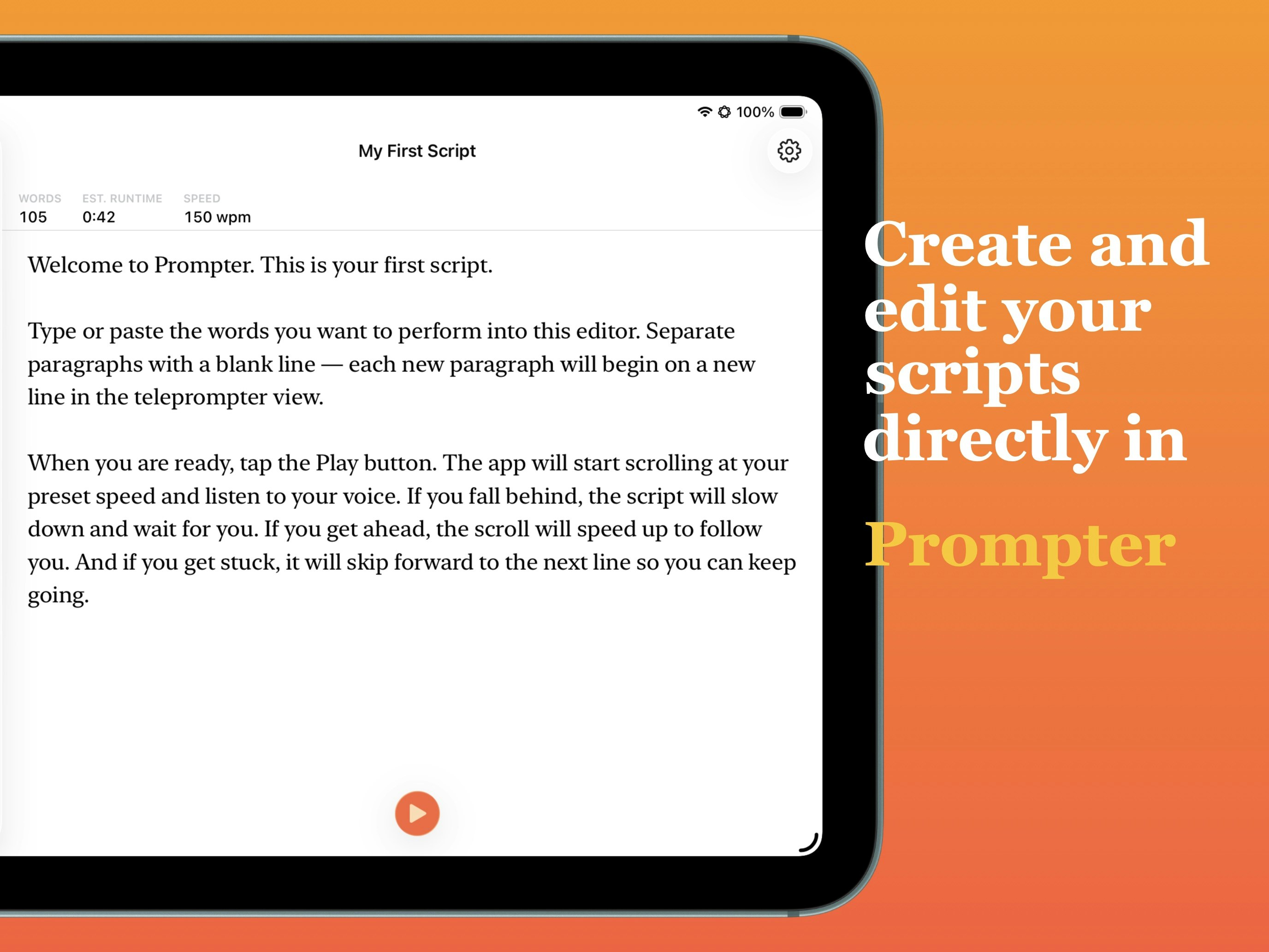 Prompter - The Smart Teleprompter gallery image