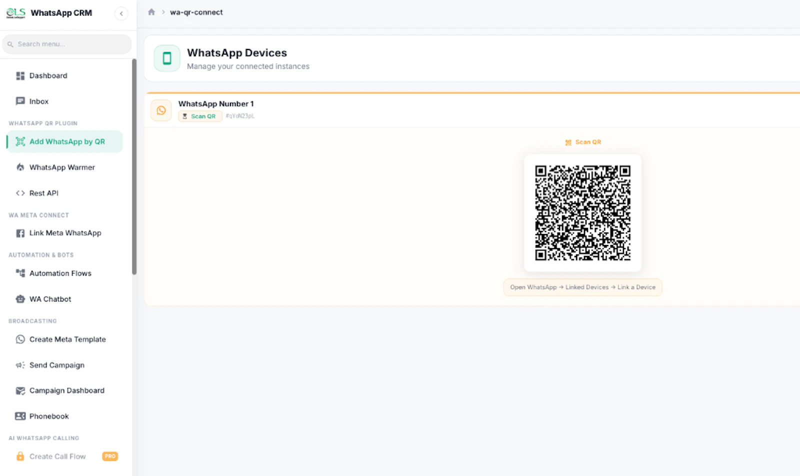 WhatsApp CRM - OnlineLiveSupport screenshot 6
