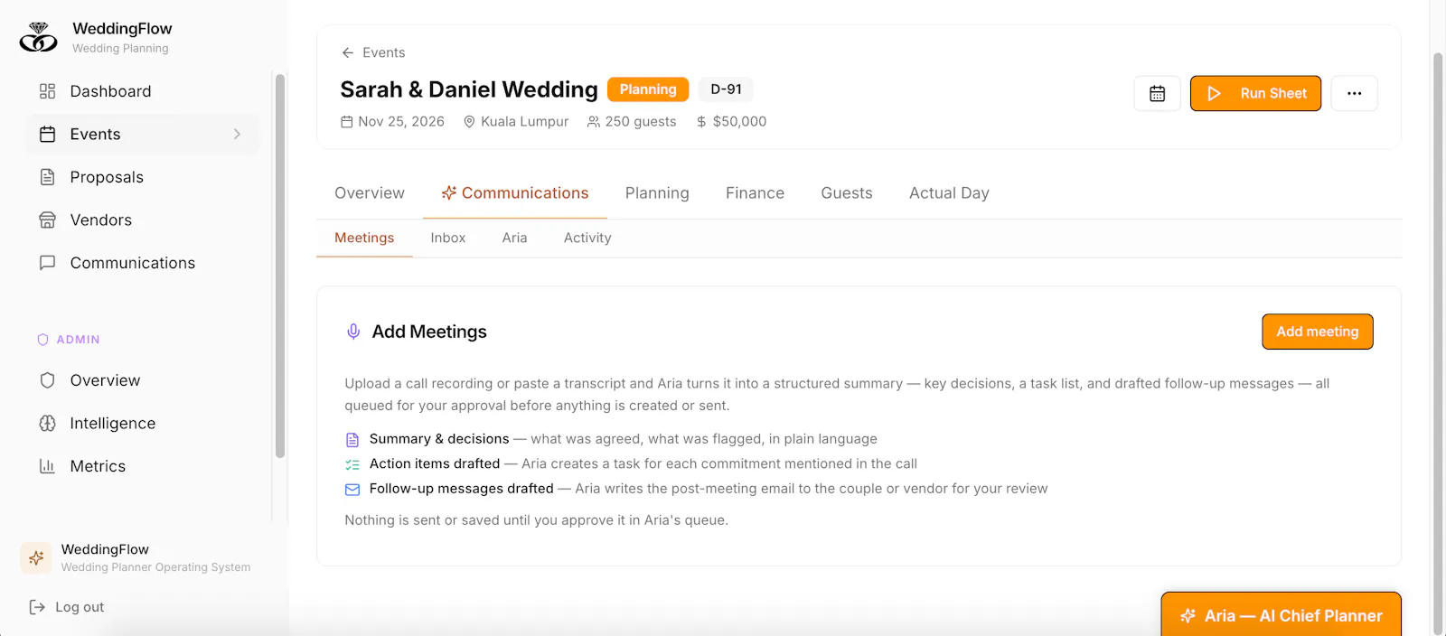 WeddingFlow screenshot 3