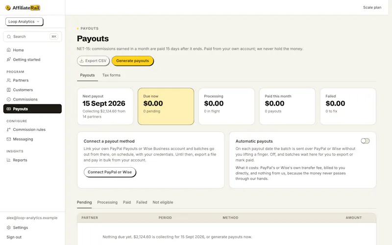 AffiliateRail screenshot 6