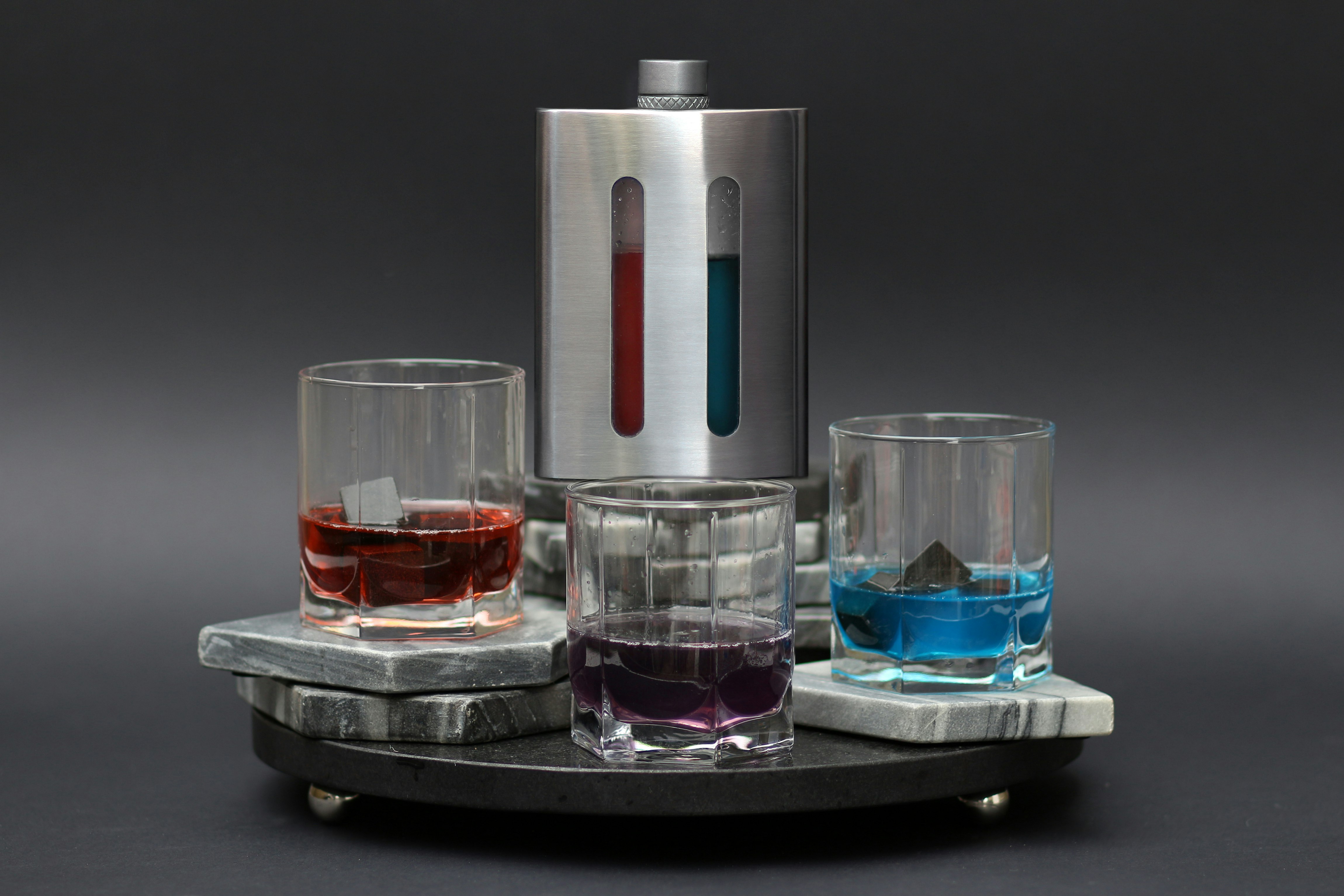 Dividere Dual Chambered Hip Flask gallery image