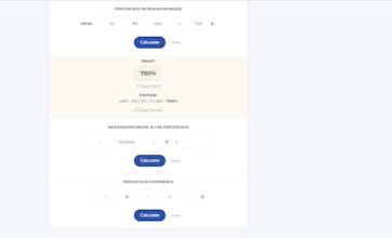 Percentage Calculator gallery image