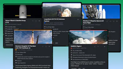 Space Mission Calendar gallery image