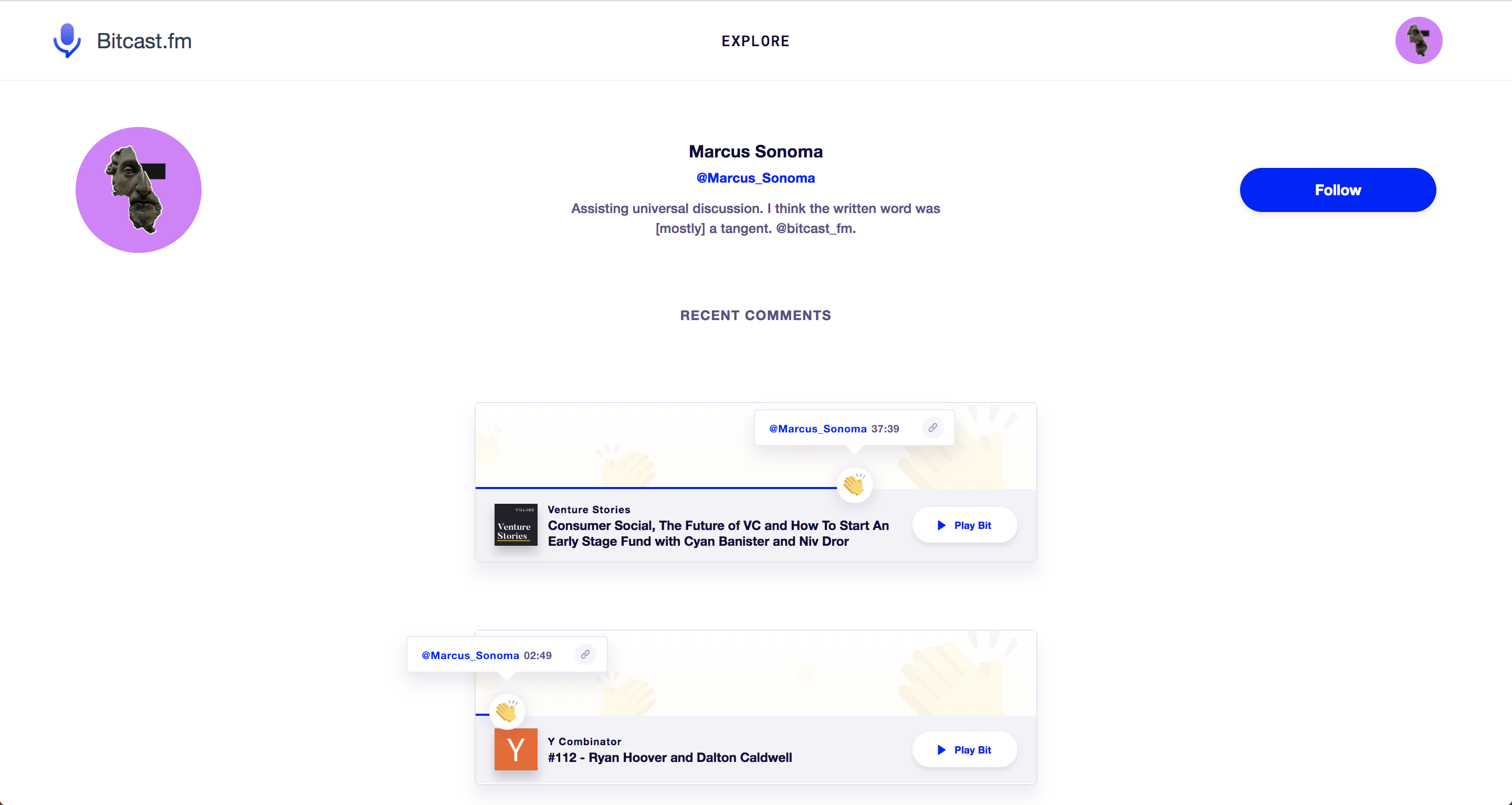 Bitcast.fm gallery image