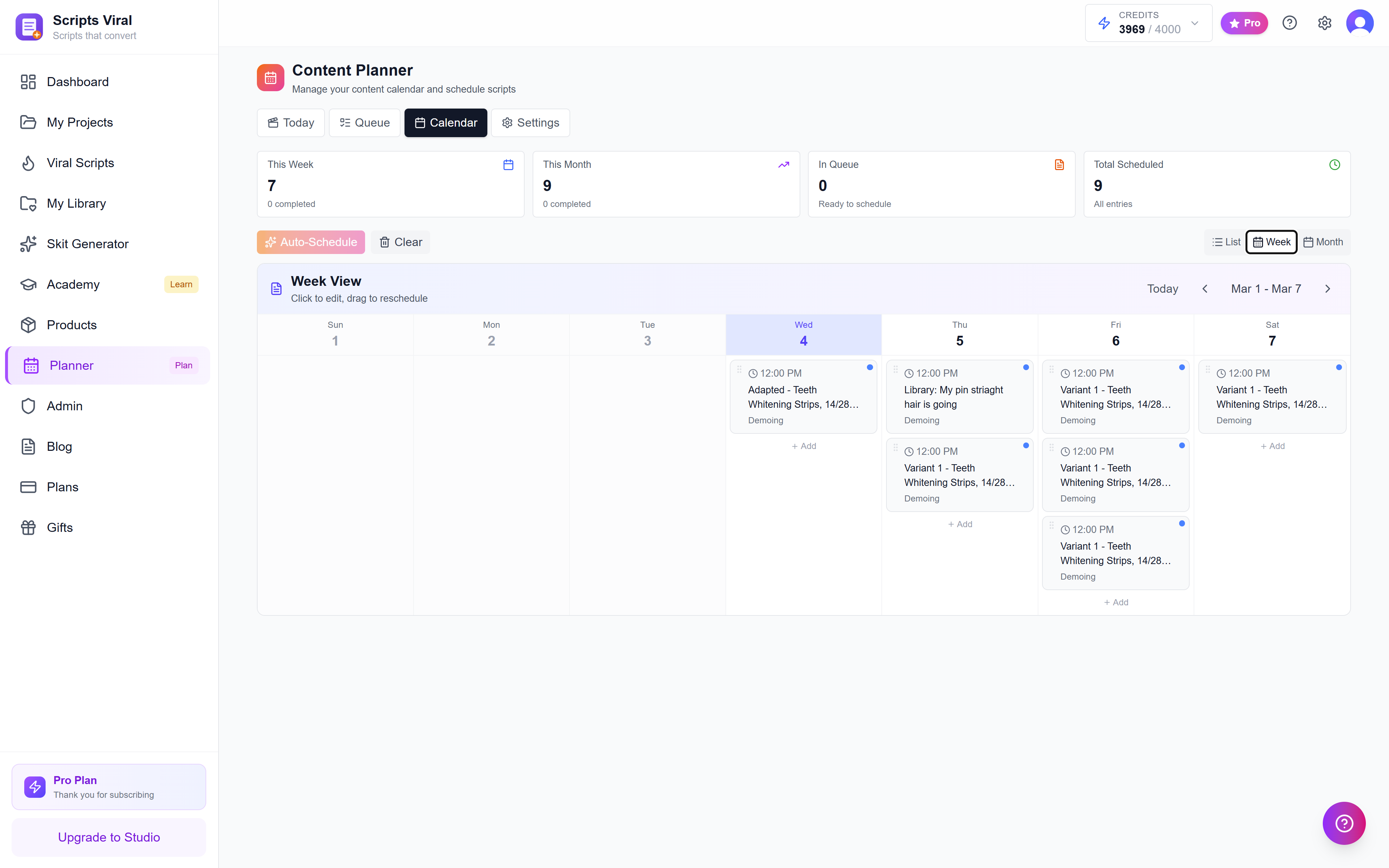 Scripts Viral - Screenshot 5 showing product features and functionality