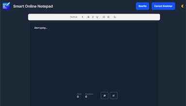 Smart Online Notepad gallery image