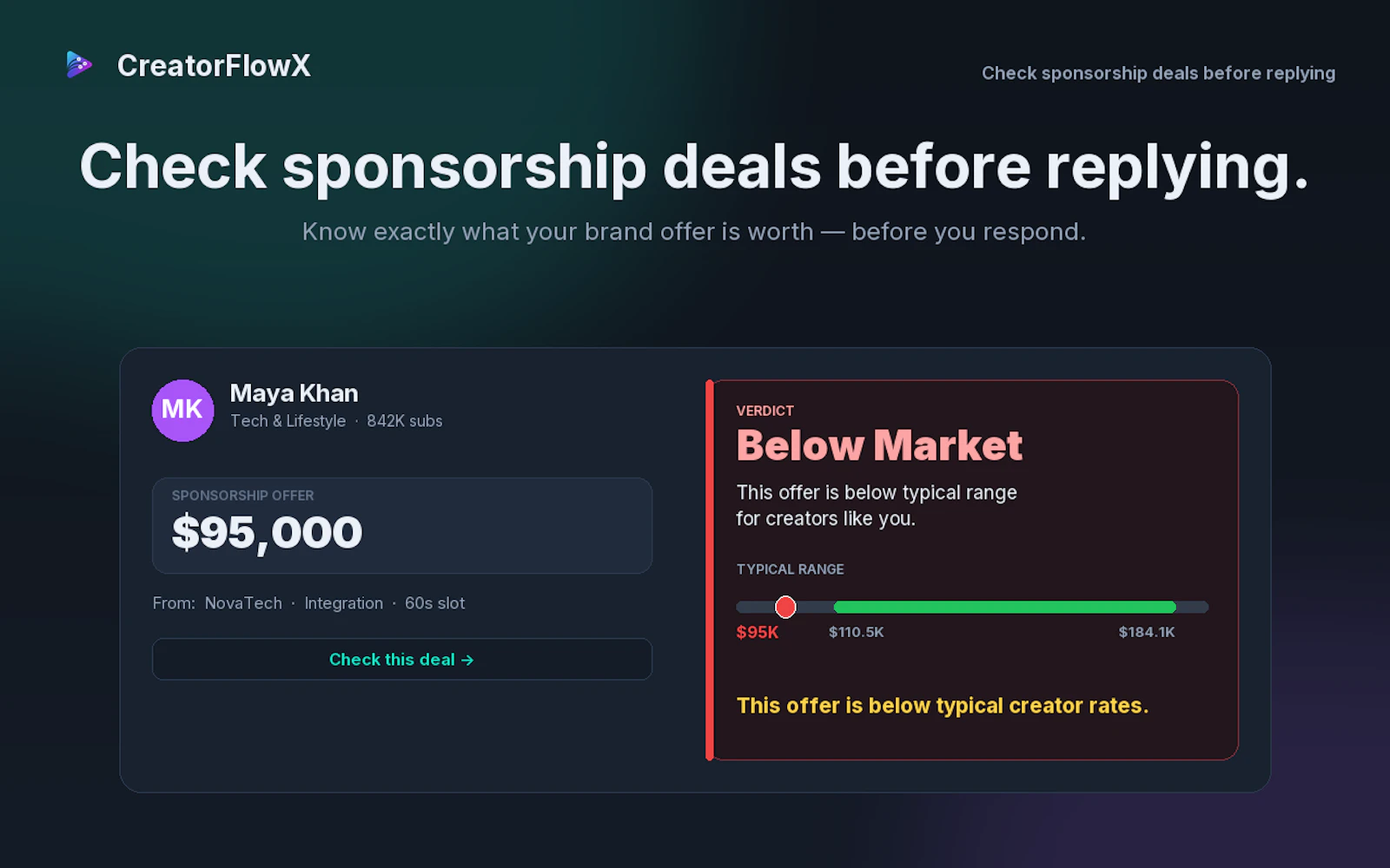 CreatorFlowX screenshot 2