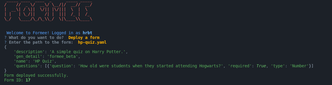 Formee gallery image