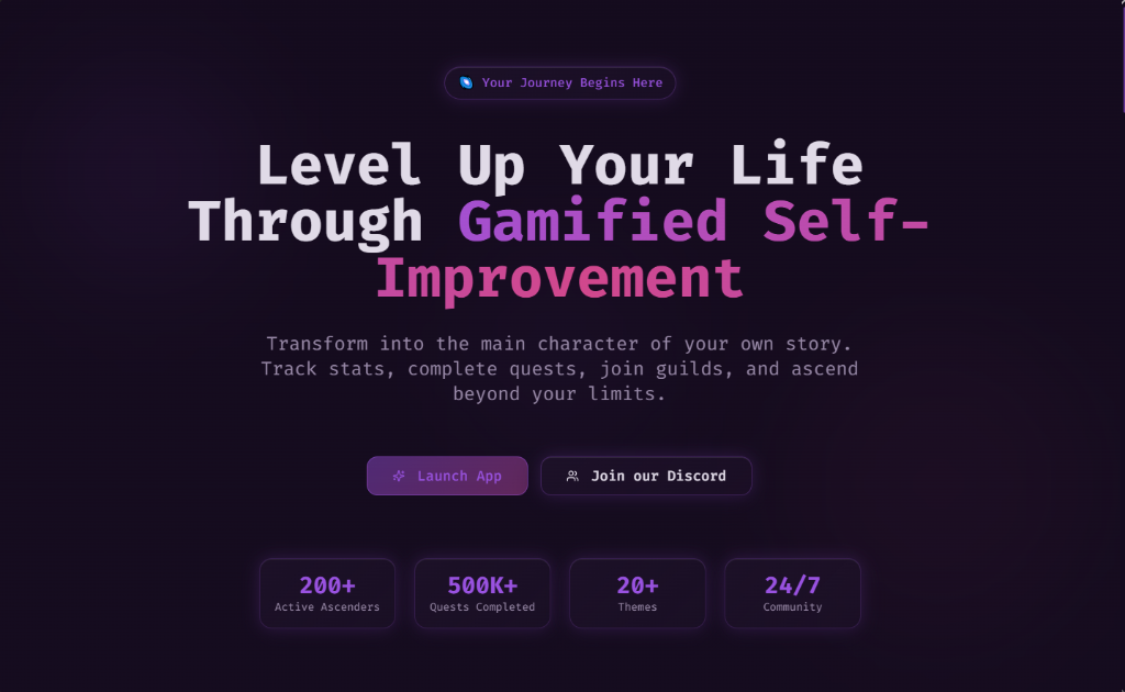 Ascender - Main product screenshot demonstrating key features and user interface