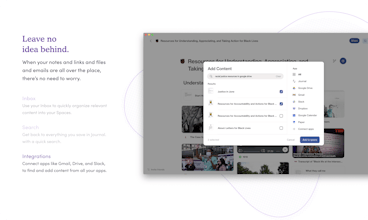 Journal 2.0 for Desktop gallery image