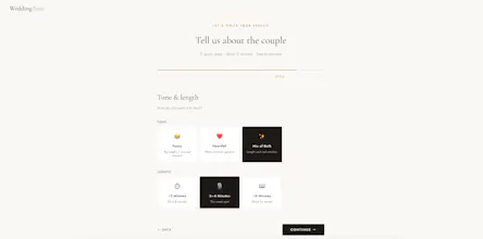 Wedding Toast gallery image