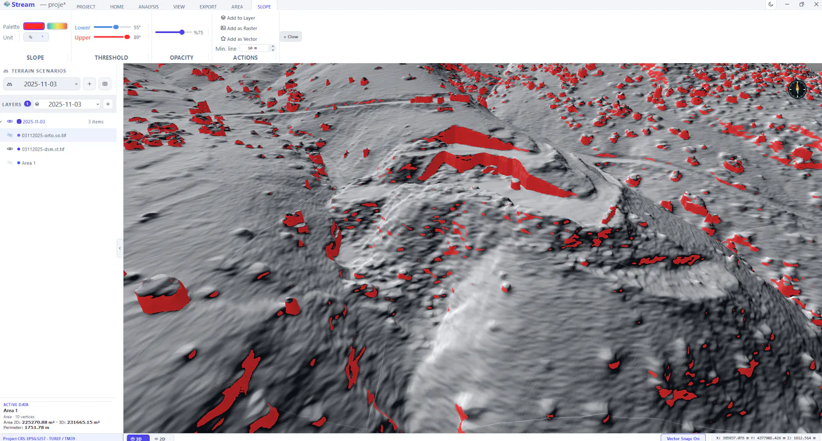 STREAM Terrain Modeling & Analysis screenshot 4