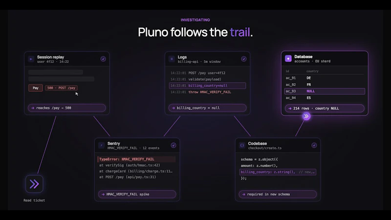 Troubleshooting Agent by Pluno screenshot 1 (video preview)