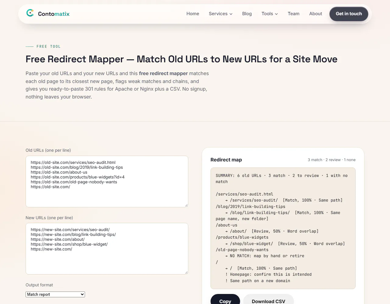 Contomatix Redirect Mapper gallery image
