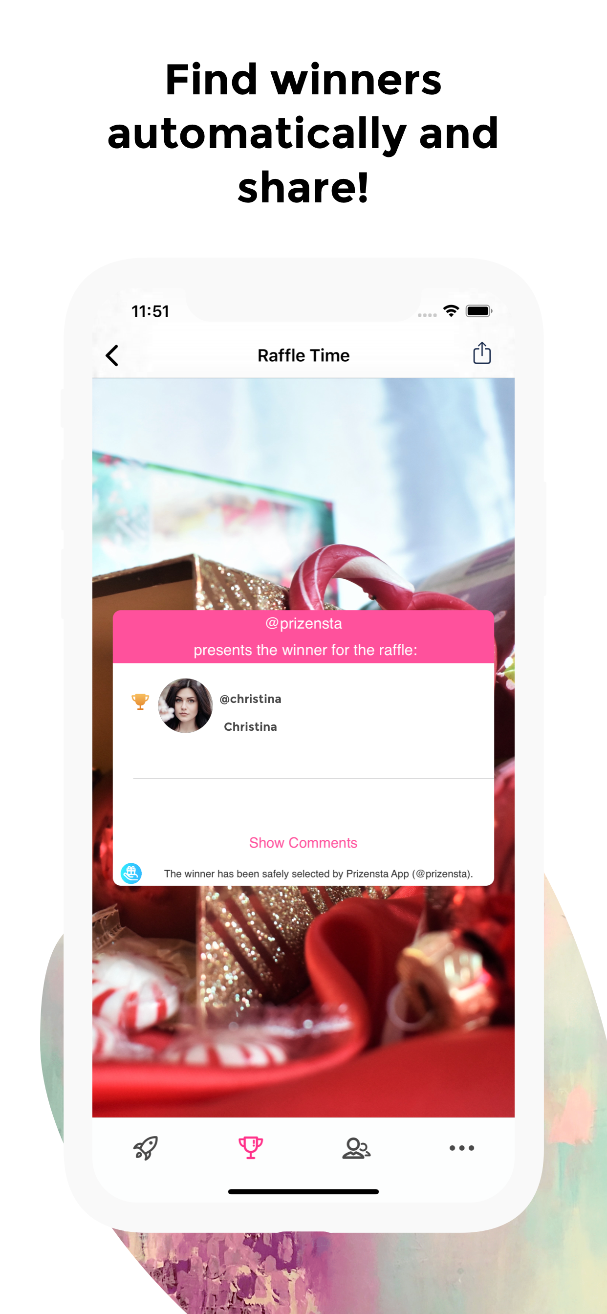 Prizensta - Raffle Tool gallery image