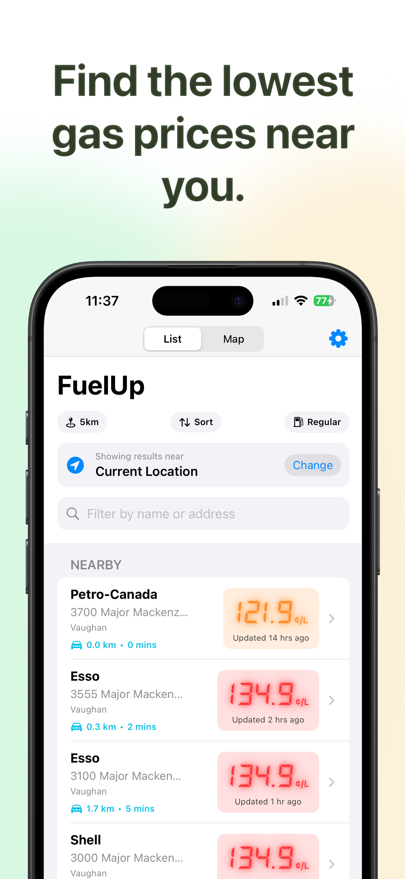 FuelUp - Find the Cheapest Gas & Save! gallery image
