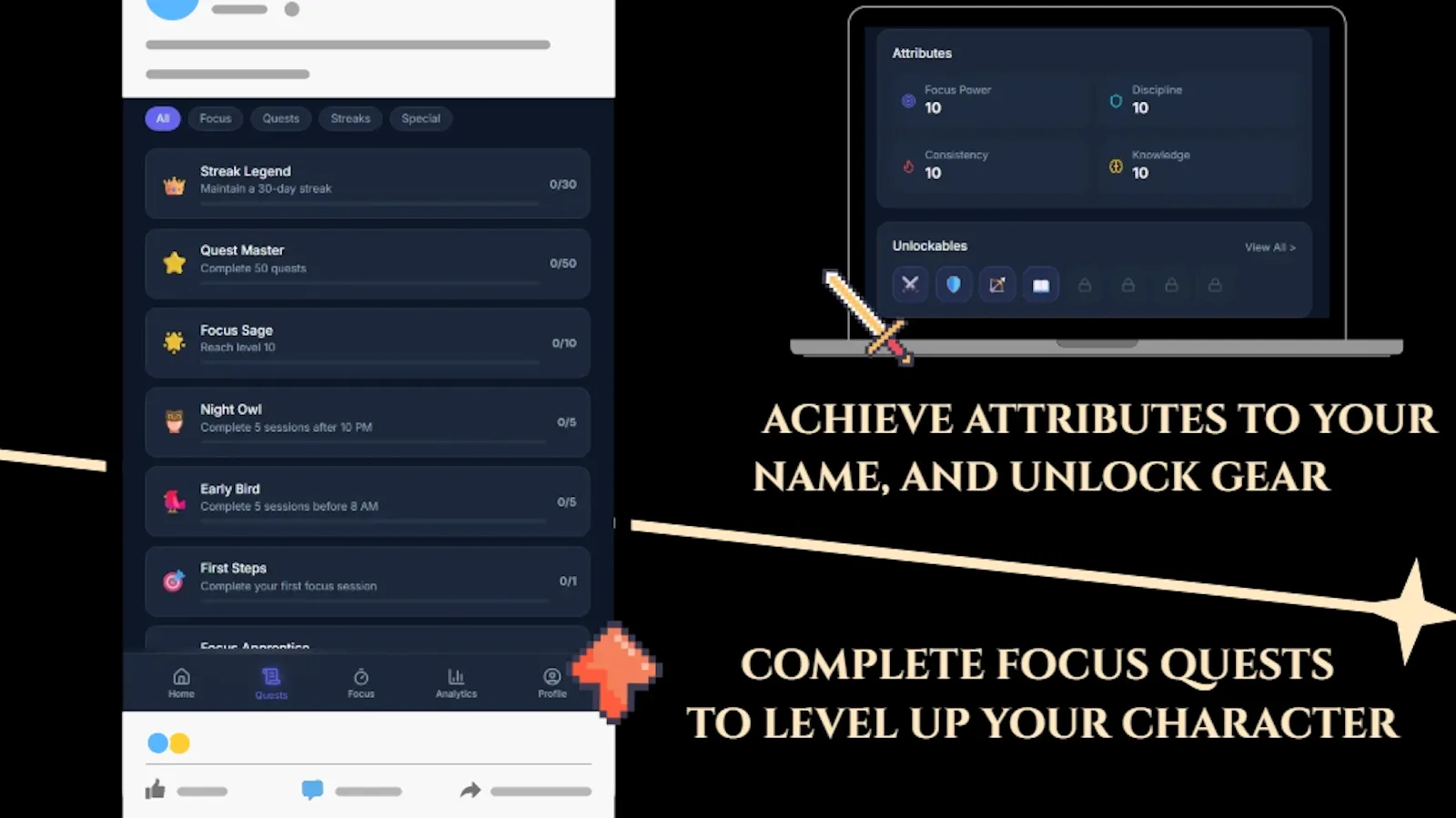 QuestFocus screenshot 4