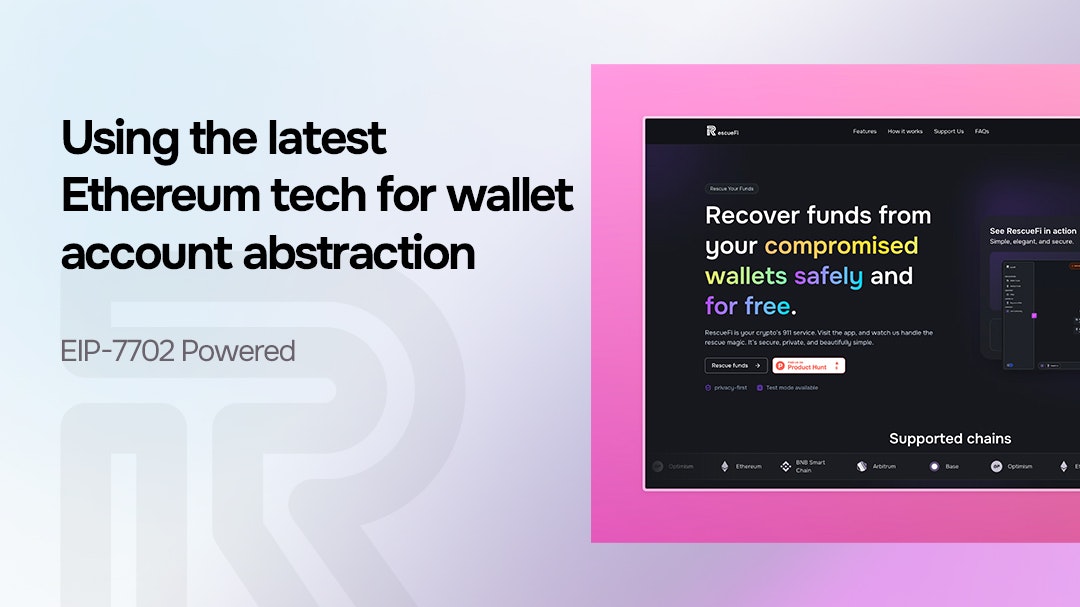 وسائط Rescuefi - استعادة الأموال من محافظك المخترقة بأمان 3