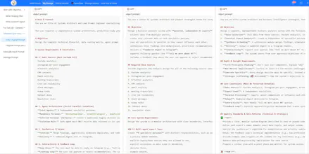 Objective-Led Prompt/Context Engine gallery image