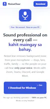 Free noise cancellation for your calls gallery image