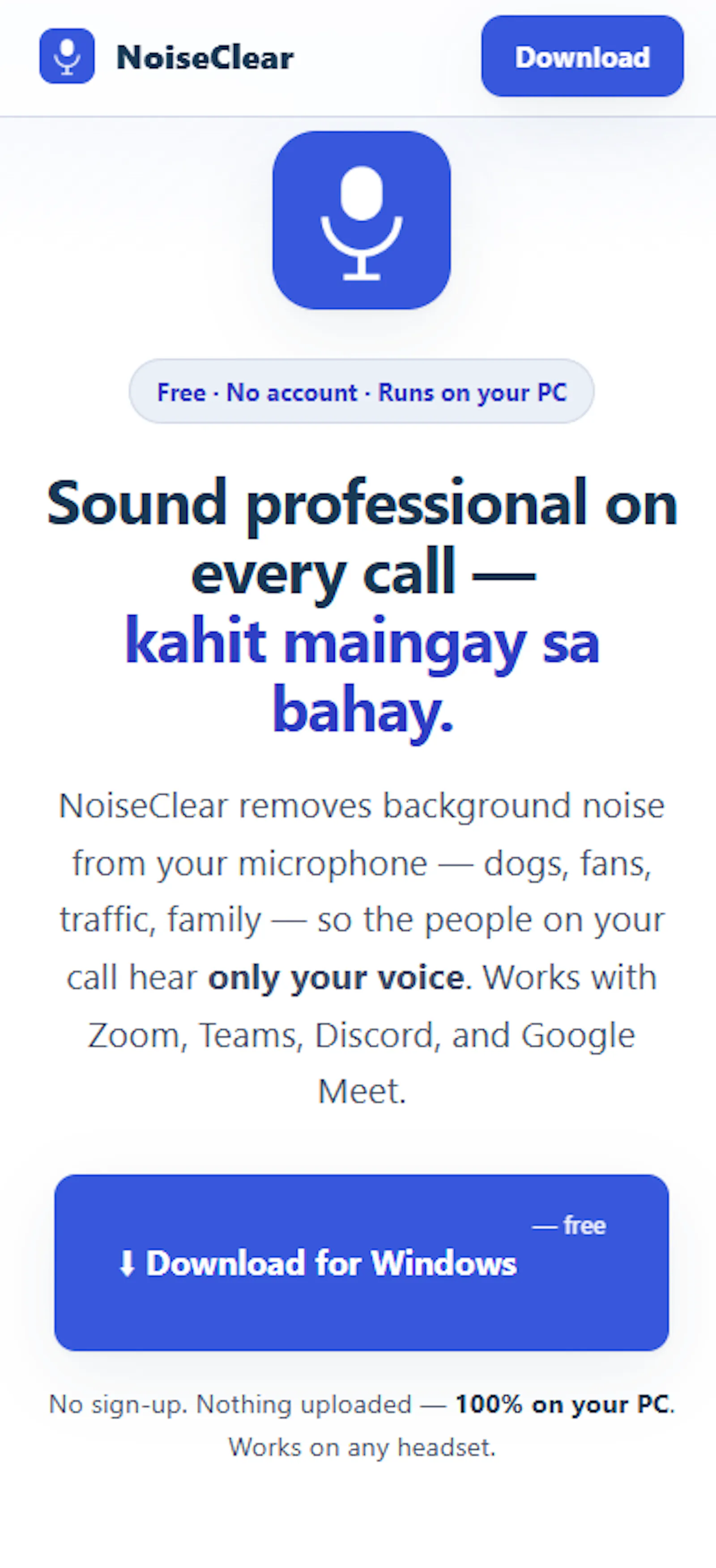 Free noise cancellation for your calls screenshot 7