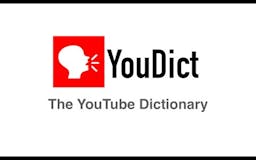 YouDict - YouTube Dictionary media 1
