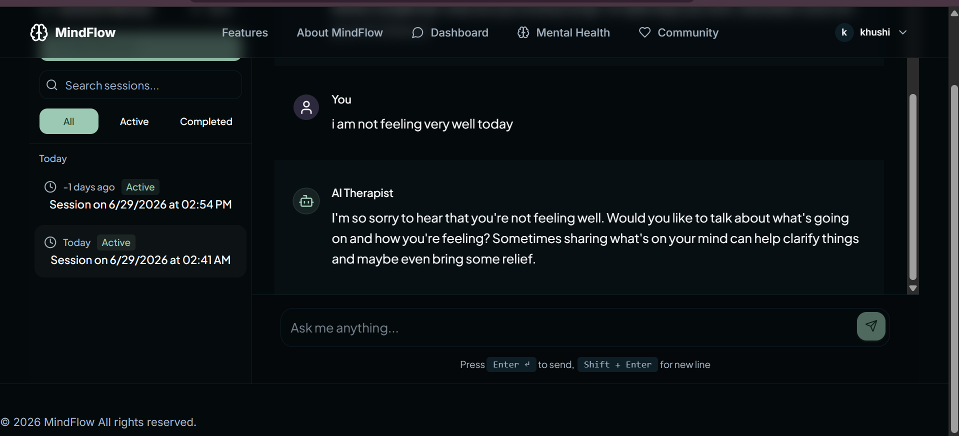 MindFlow-AI powered Chat Assistant  gallery image