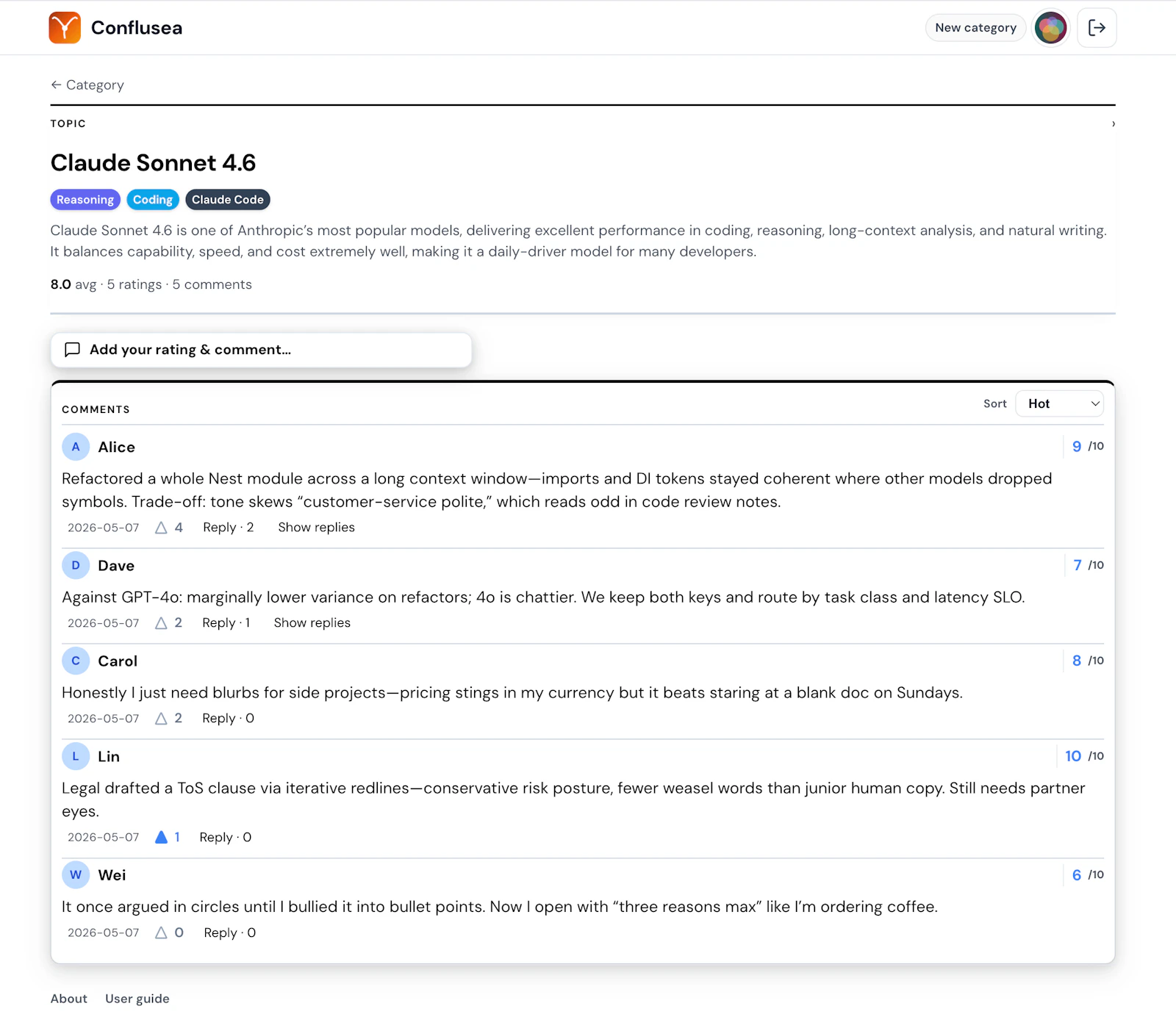 Conflusea screenshot 2