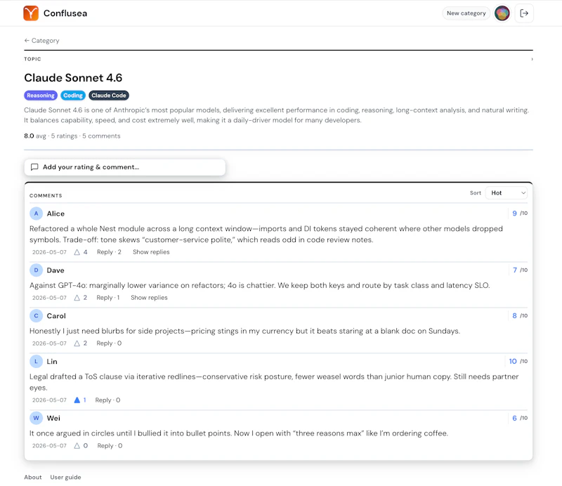Conflusea screenshot 2
