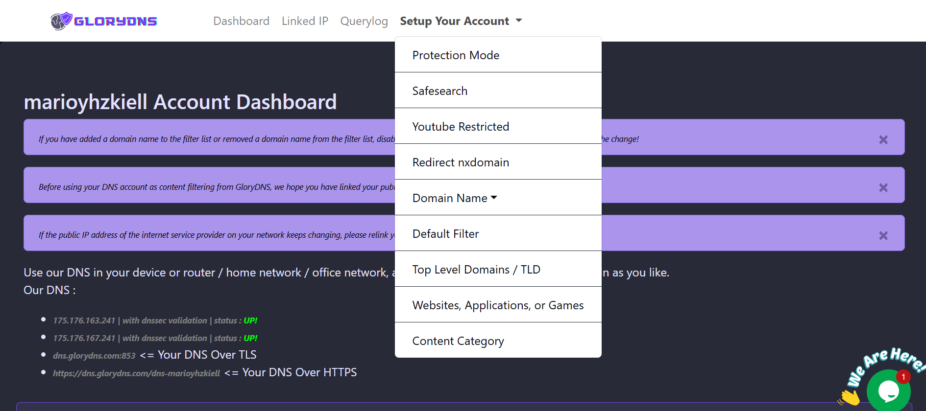 Glorydns v1.0 media 2