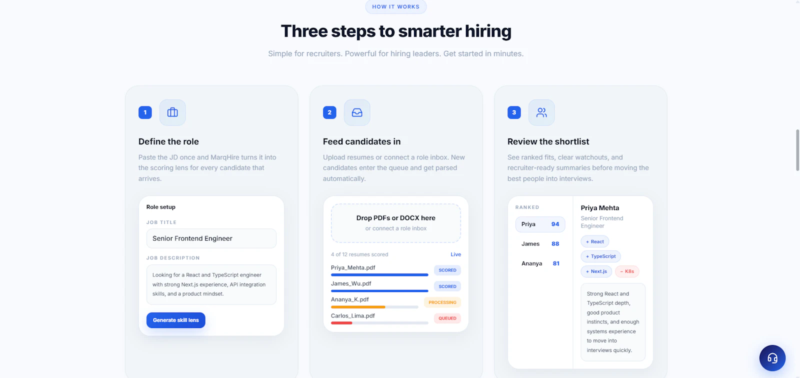 MarqHire – AI Hiring Agent screenshot 6