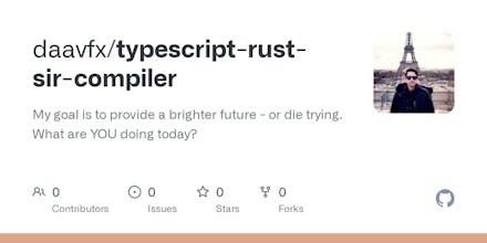 TypeScript rust compiler W SIR runtime gallery image