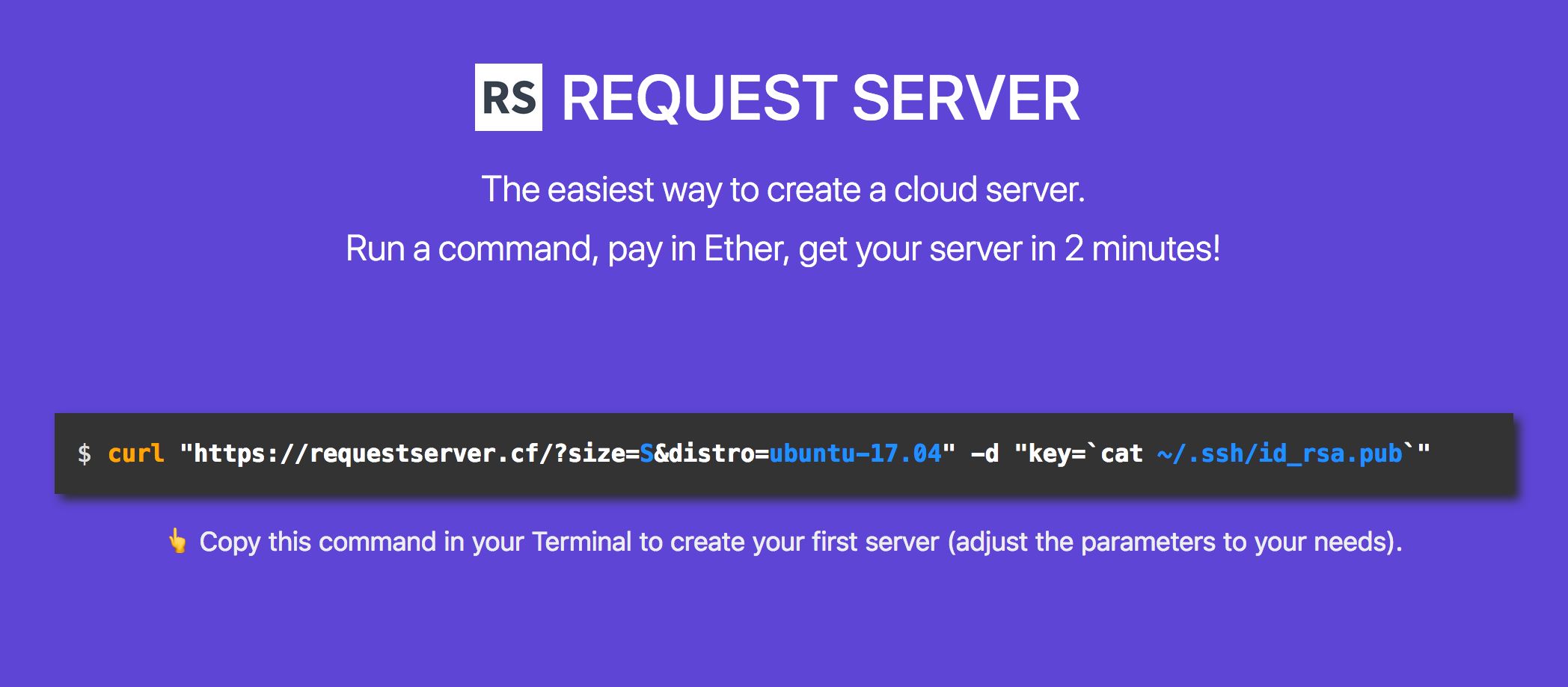 Request Server gallery image