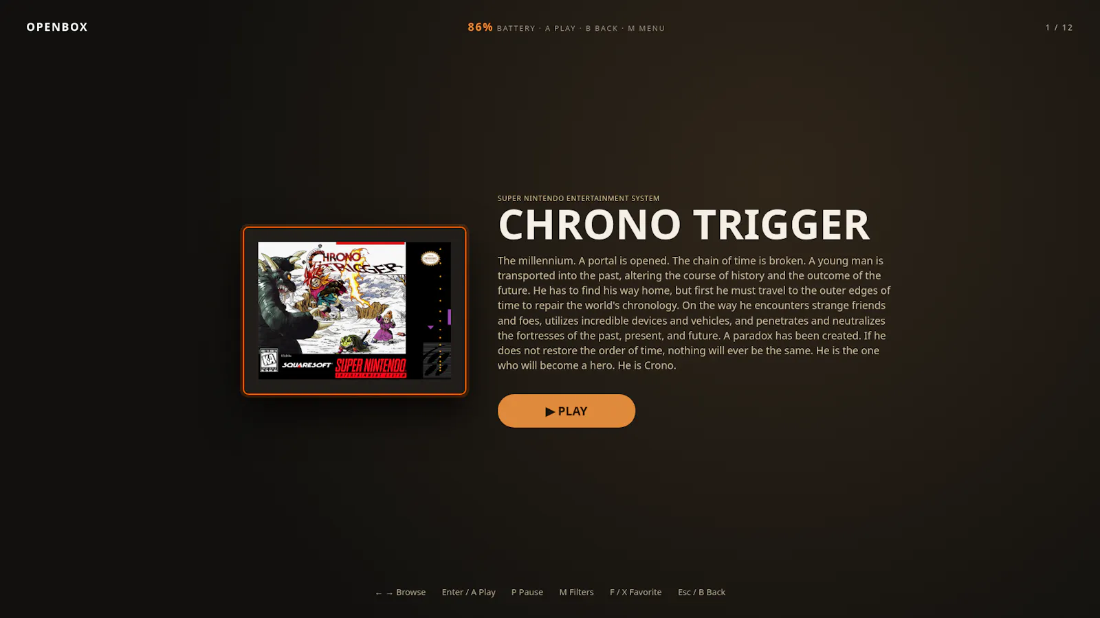 OpenBoxGL screenshot 1