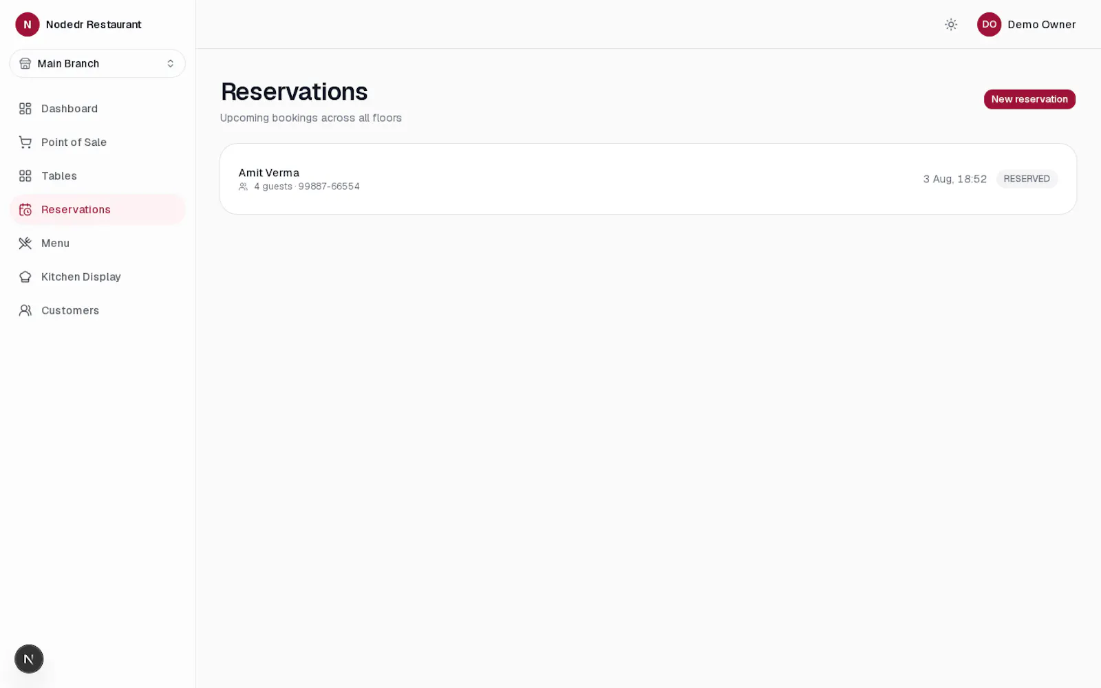 OrderRestro  screenshot 2