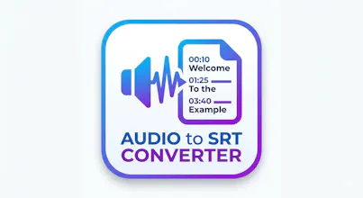 Audio to SRT / Subtitle Convertor gallery image
