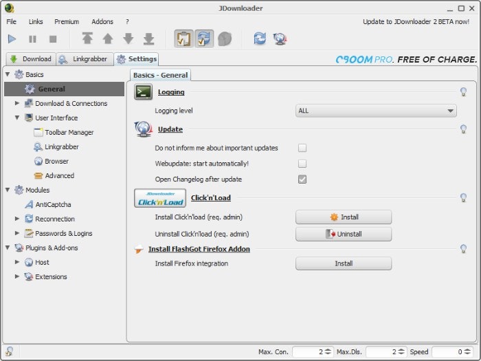 JDownloader gallery image