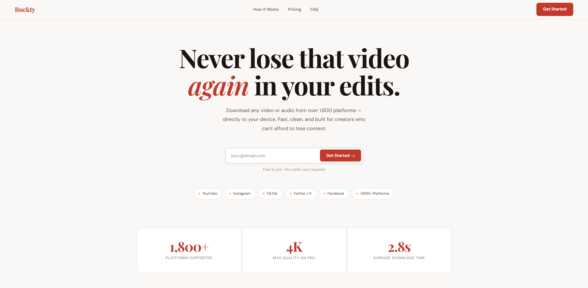 Buckty gallery image