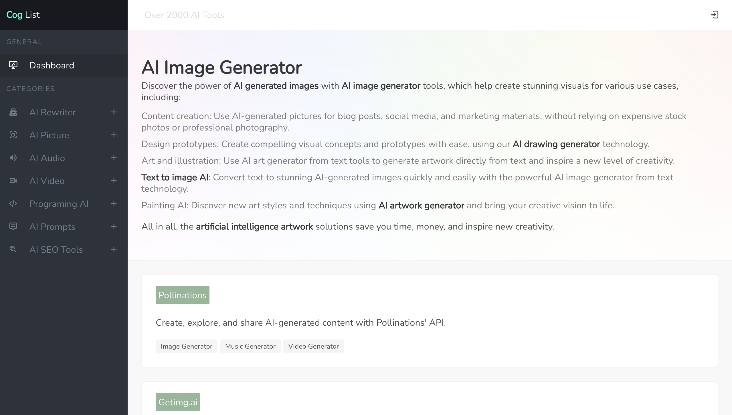 Coglist media 3
