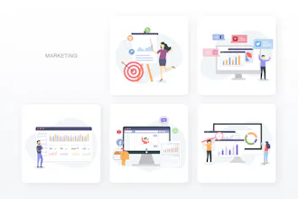 Huge Illustration Pack & Creator gallery image