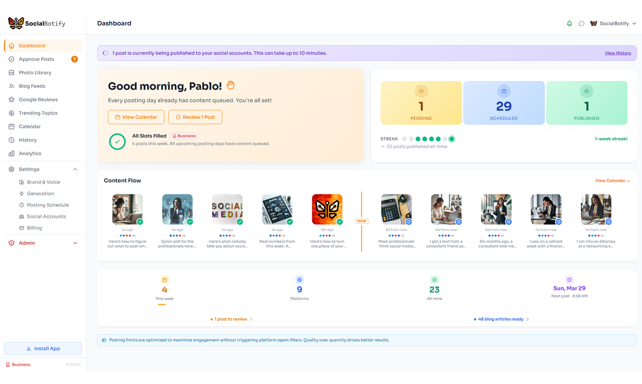 SocialBotify gallery image