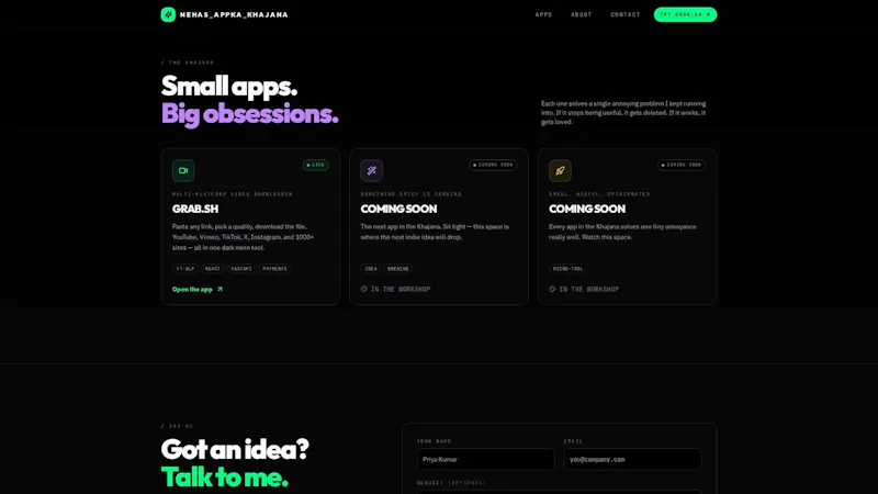 Grab.sh · Video Downloader screenshot 2