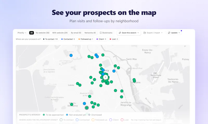 SpotBiz — Prospecting for web agencies screenshot 10