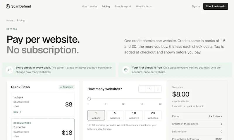 Scandefend screenshot 6