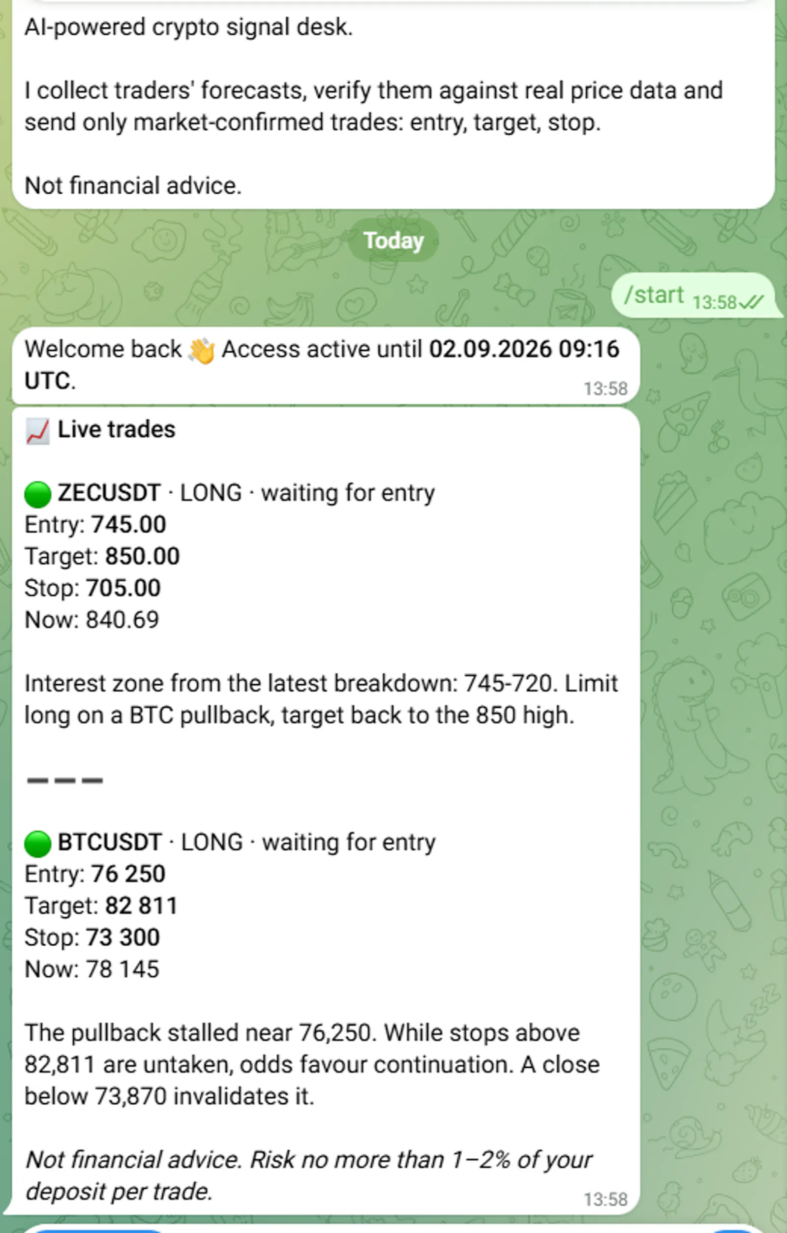 Crypto AI Desk screenshot 6