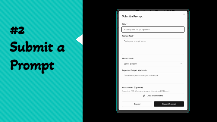 Give Me A Prompt - Screenshot 3 showing product features and functionality